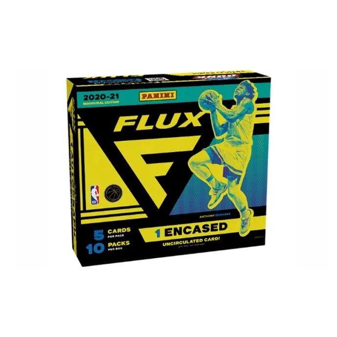 PANINI NBA Star Other Characters 2020-21 FLUX NBA TRADING CARD BOX HOBBY Sports Cards 1 Box Included-0