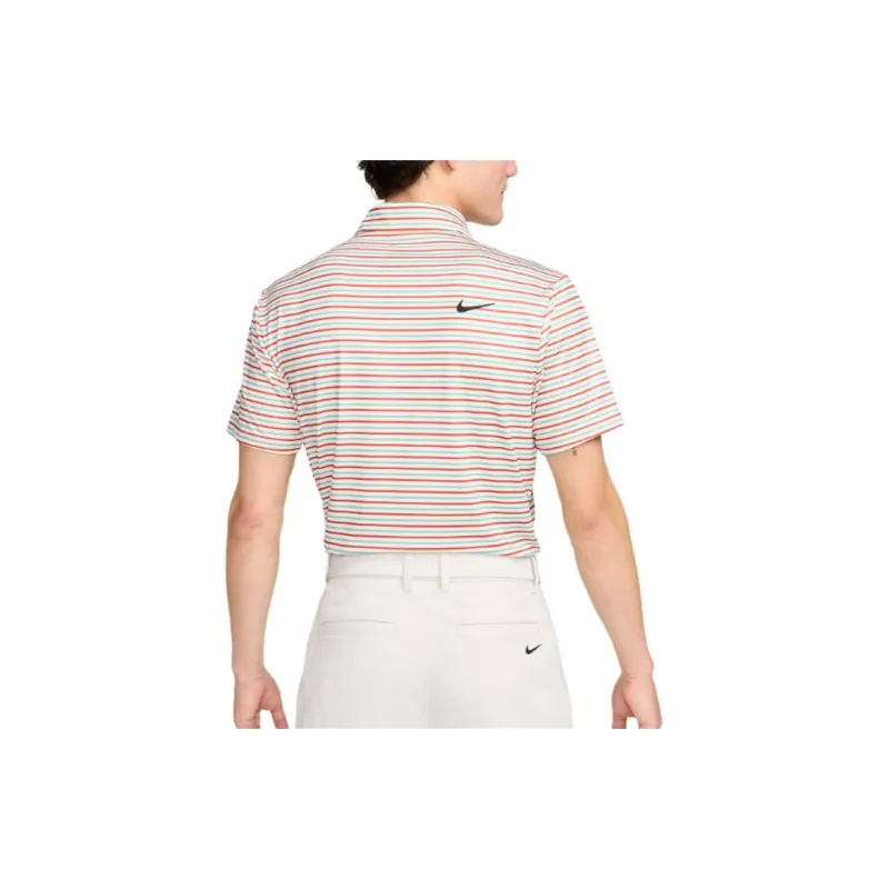 Nike Striped Golf Polo Shirt Polo Shirt Men's Coconut Milk-1