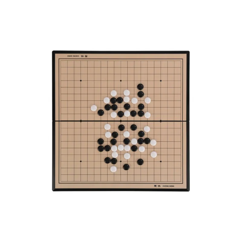 Imono Five In A Row Go Extra Large Set Educational Magnetic Portable Board Games-0