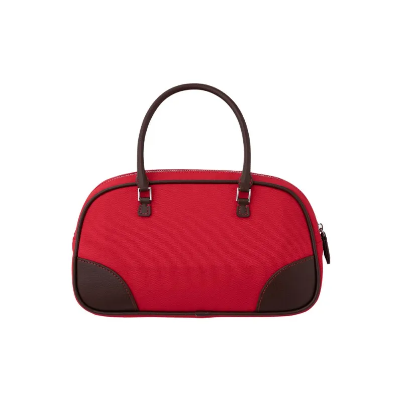 NIEEH Cotton Handbag Regular Women's Red-0