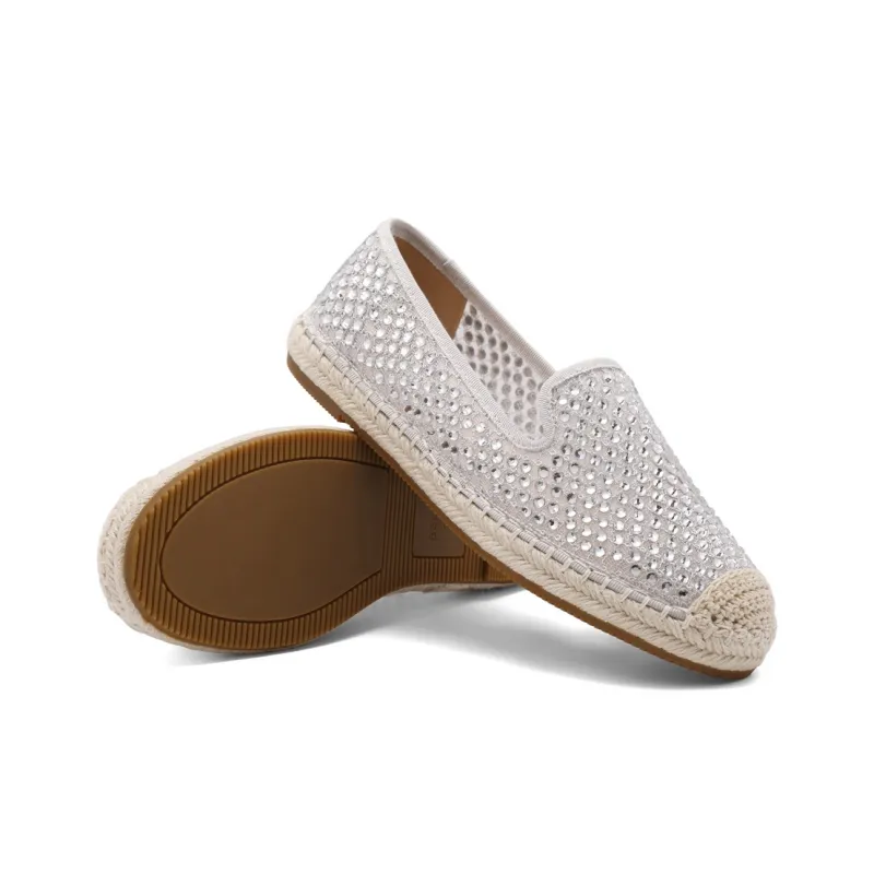 BELLE Espadrilles Women's Gold/Silver-9