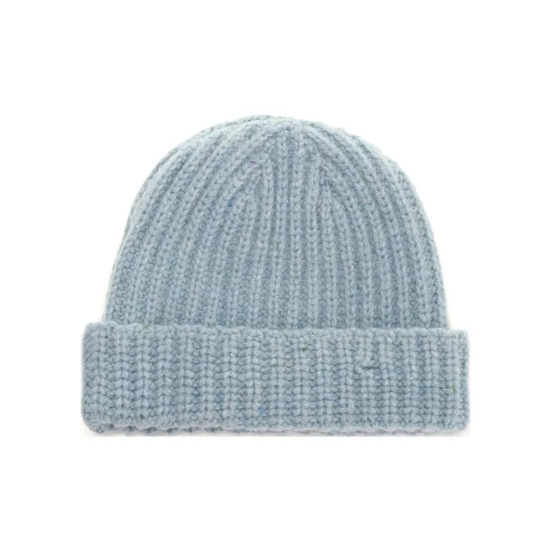 MARNI Logo embroidered Wool Beanie-1