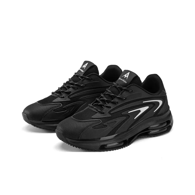 Abango Casual Shoes Men Low Top Black/Blue-8
