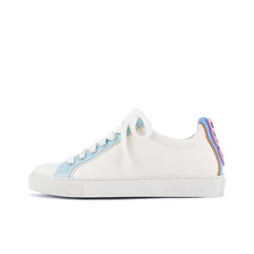 Sophia Webster Low-Top Skateboard Shoes Women's White