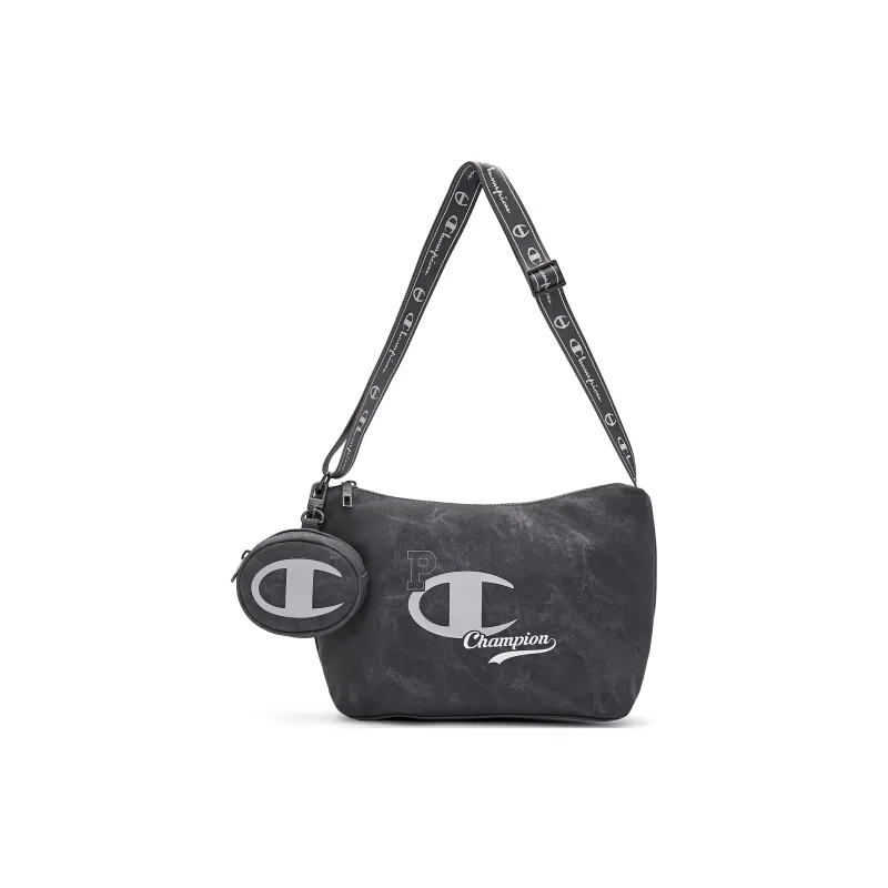 Champion Synthetic Leather Crossbody Bag Regular Unisex Dark Yellow/Black/Blue/Dark Gray-21