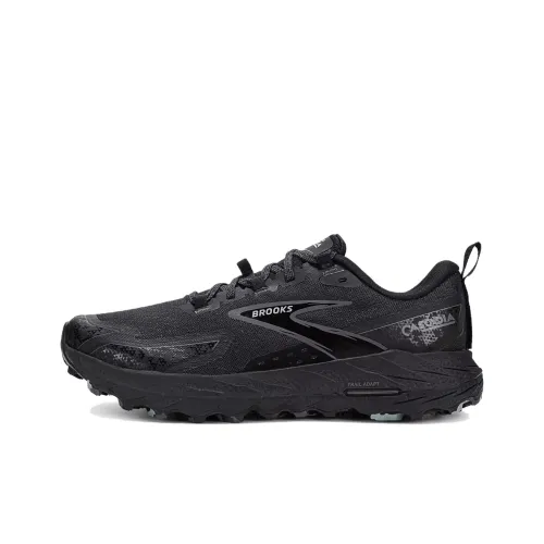 Brooks Running Shoes Men Low-Top Black/Black Pearl/Gray