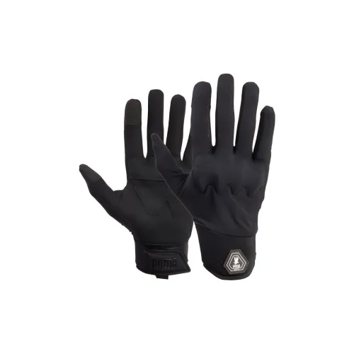 PUMA Polyamide Knit Gloves Unisex Black