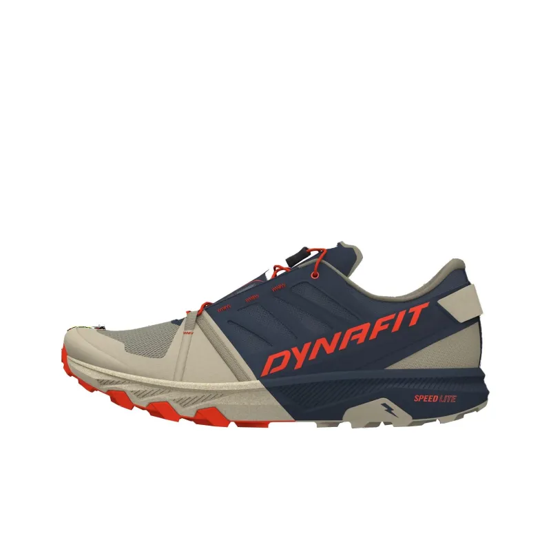 DYNAFIT Anti-Slip Wear-Resistant Low-Top Trail Running Running Shoes Men's Blue Brown-0