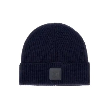 C.P.Company The Metropolis Series Logo Patch Knitted Beanie