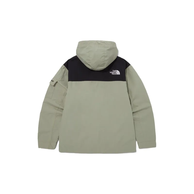 THE NORTH FACE Mountain SS24 Windbreaker Jacket Men's Slate Khaki-1