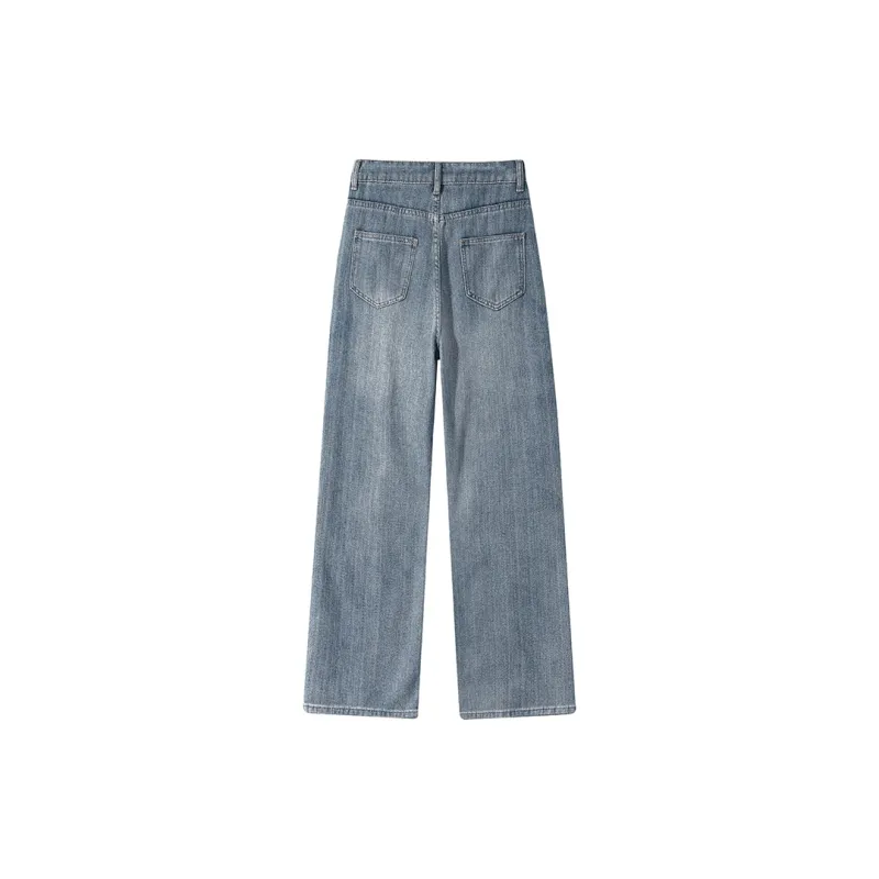 FHMY Jeans Women's Vintage Blue-11