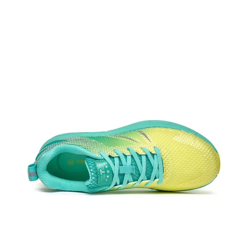 TREEPERI Running Shoes Unisex Low Top Green-3