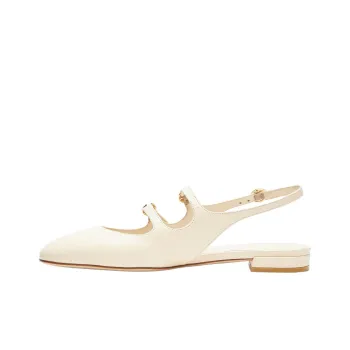 Stuart Weitzman/SW Benni Casual Single Shoes Women's Beige