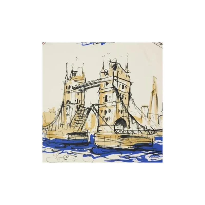 Burberry Silk Scarves Women's Purple-1