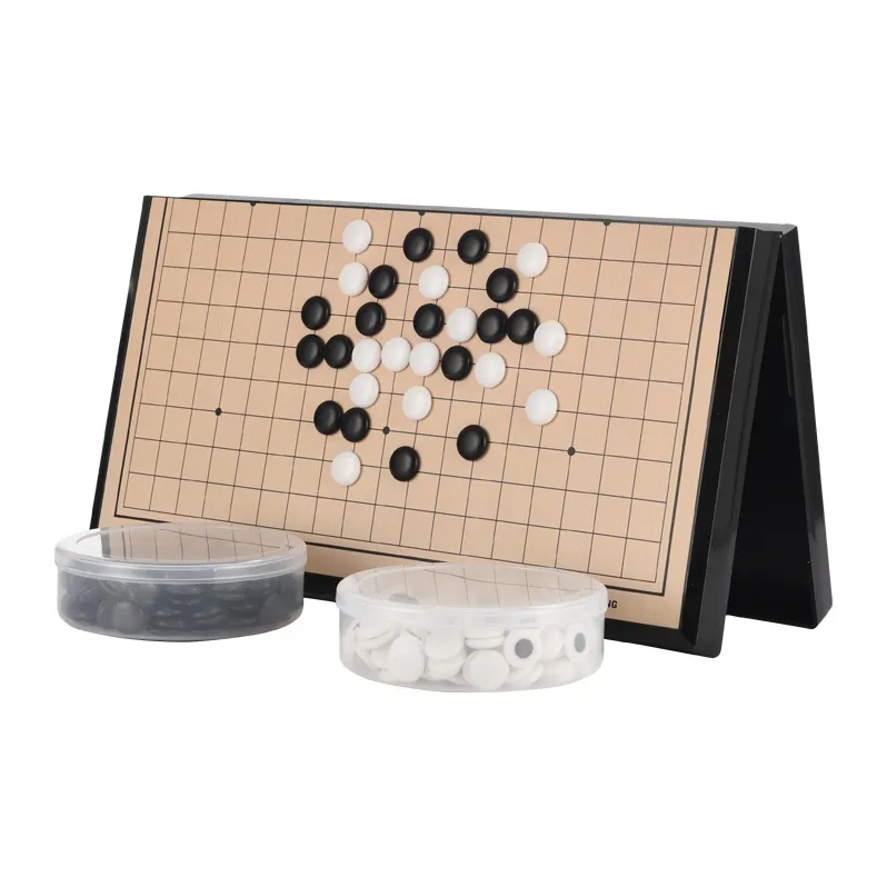 Imono Five In A Row Go Extra Large Set Educational Magnetic Portable Board Games-1