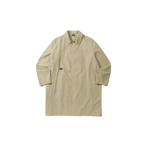 Umbro Trench Coats Unisex Camel