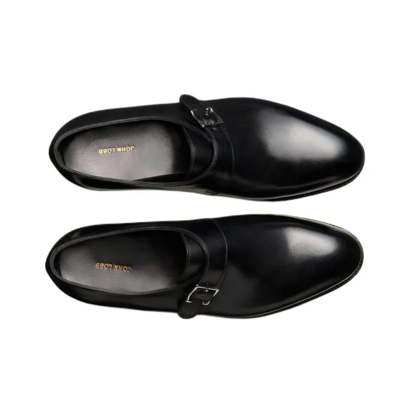 JOHN LOBB Kenton Dress Shoes Men's Black-3