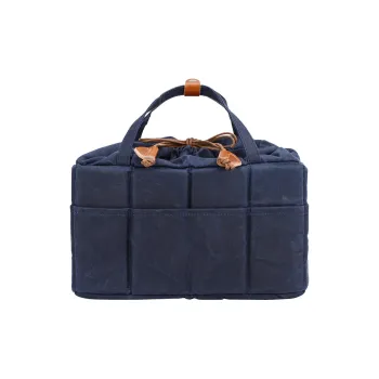 TTaG．baG Batik Canvas Storage Bag Unisex Blue/Khaki