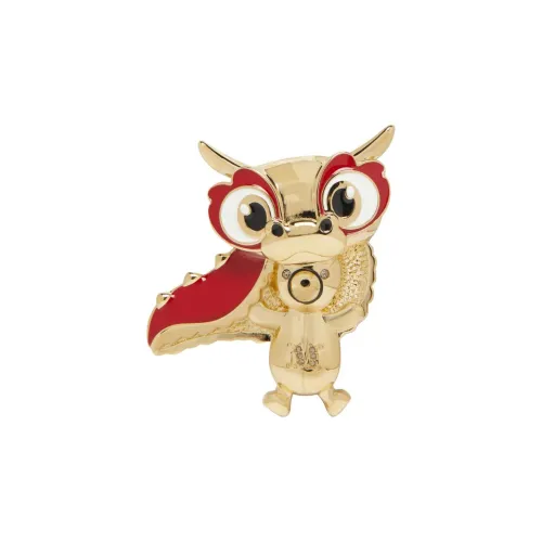 MaxMara Metal Brooches Women's Gold