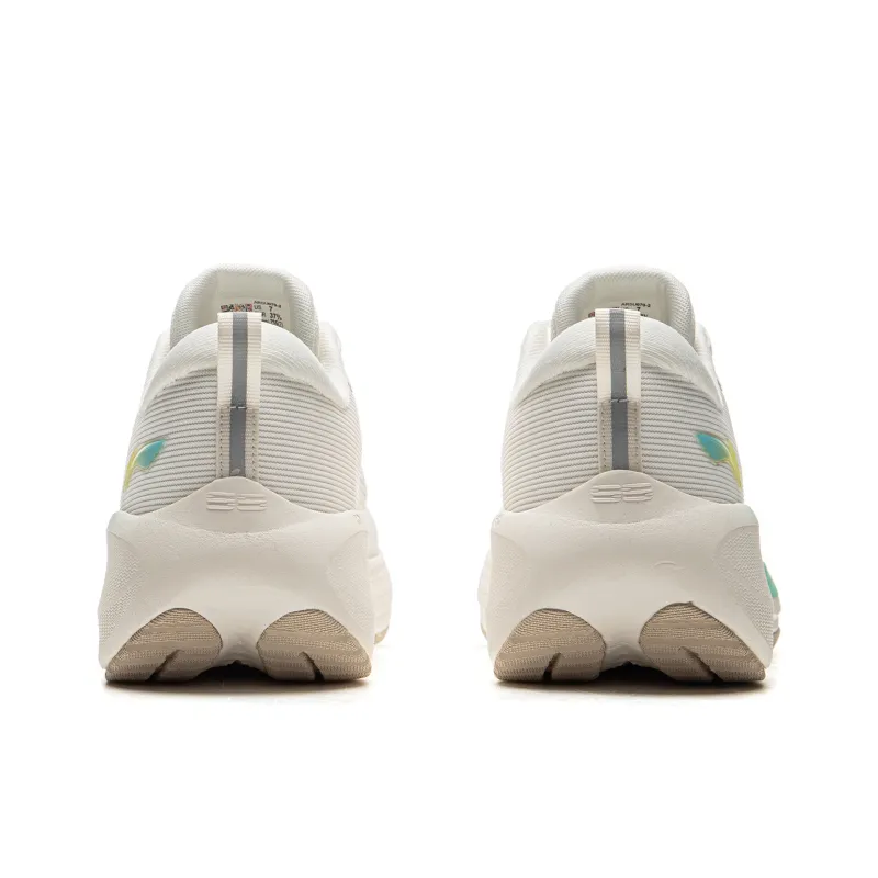 LINING Wu Leaping 2.0 V2 Running Shoes Women's Low Top Mist White-4
