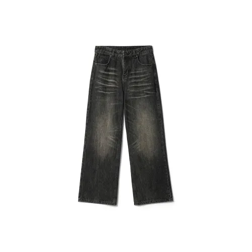 GTRG Jeans Unisex Black Tea Brown