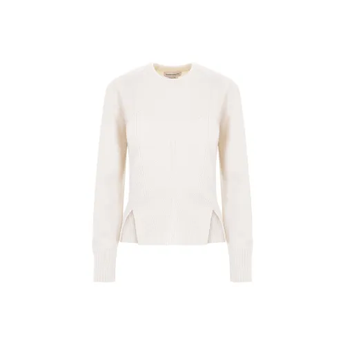 Alexander McQueen Sweaters Women's White