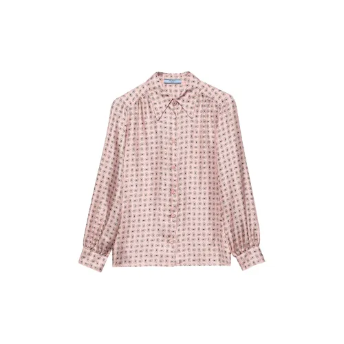 PRADA Shirts Women's Light Pink