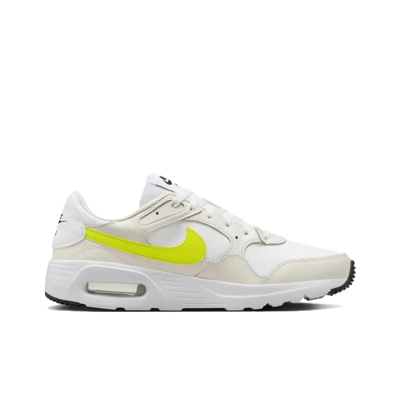 Nike Air Max SC Slip Resistant, Breathable, Lightweight Low Top Casual Running Shoes Men's White Beige-1