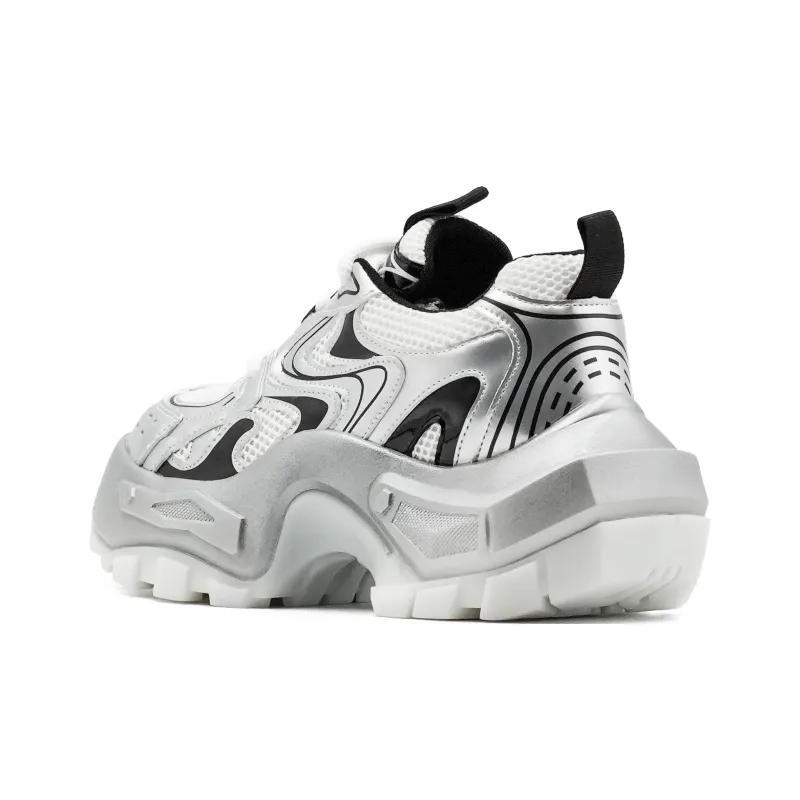 Little Sue Height Increasing Abrasion Resistant Low Top Chunky Sneakers Women's-1