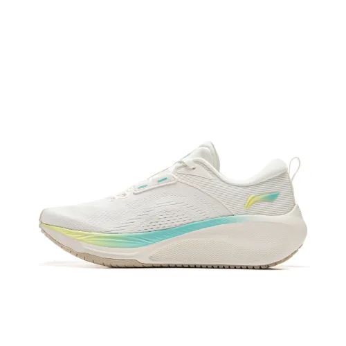 LINING Wu Yi Lite 2.0 V2 Running Shoes Women's Low-Top Mist White