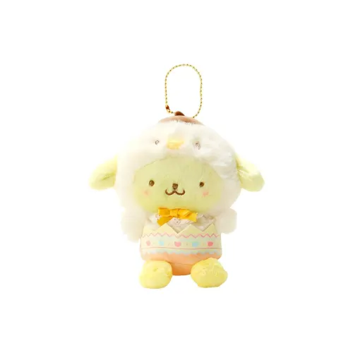 Sanrio Easter Chick Collection Pompompurin Gudgie Dolls Plush Pendant 14.5cm Height