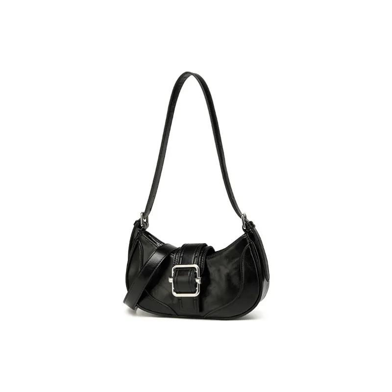 Jade En Plus Pu Underarm Crossbody Bag, Shoulder Bag Regular Women's White/Black/Brown/Coffee-9