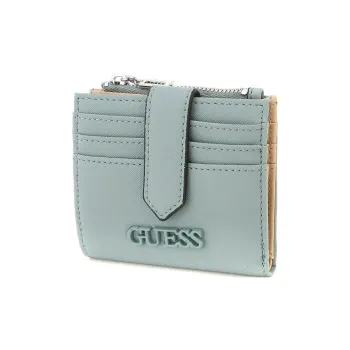 GUESS PVC Card Holder Women's Light Blue