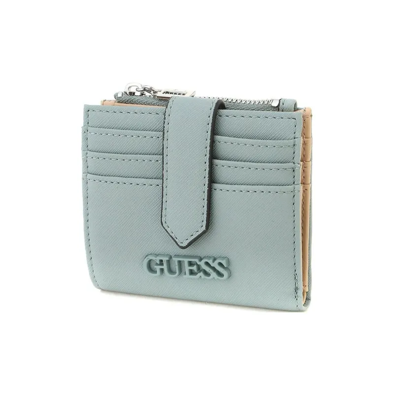 GUESS PVC Card Holder Women's Light Blue-0