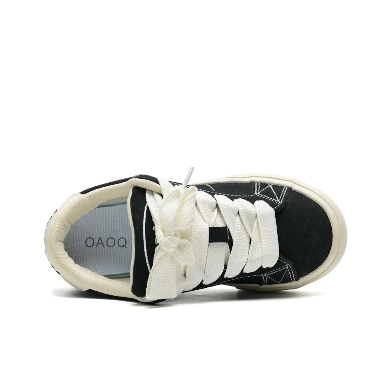 OAOQ Wear-resistant And Lightweight Low-Top Skateboard Shoes Unisex Box-5