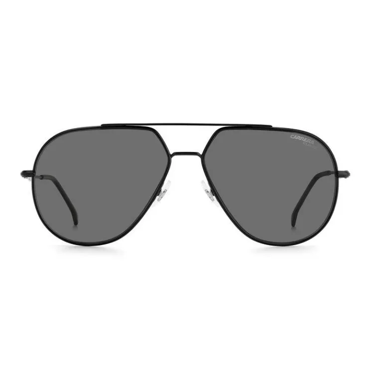 CARRERA Metal Aviator Sunglasses Men's Black-1