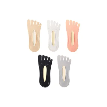 ROMANTIC·SPRING No Show Socks Women's 5 Pack