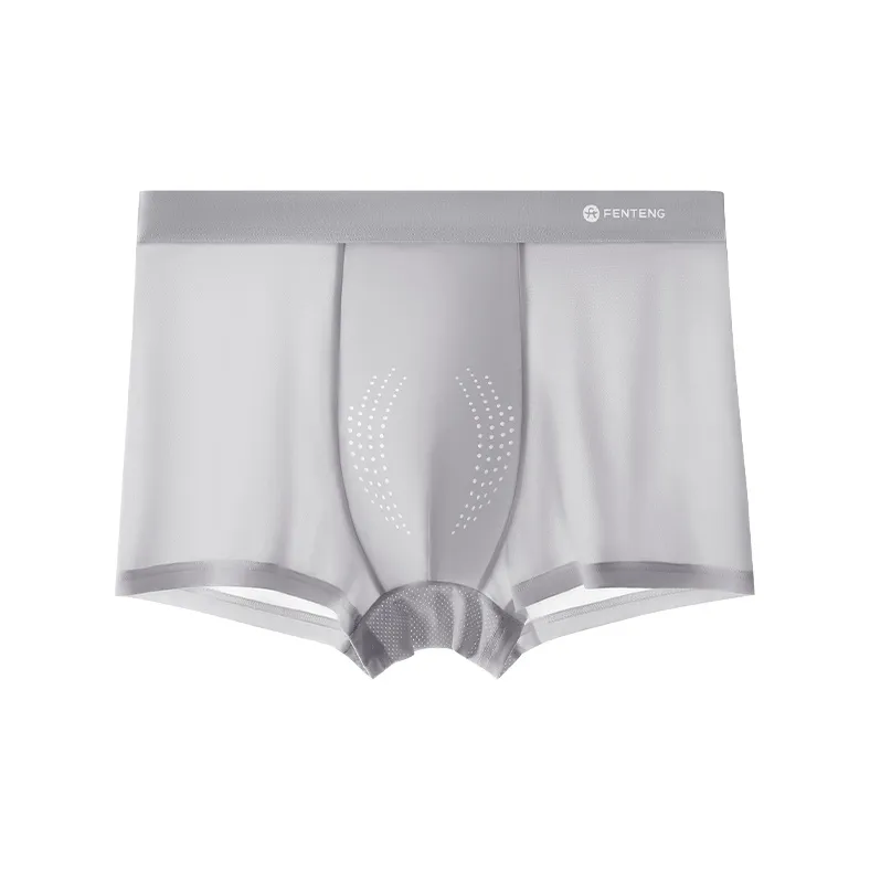 FENTENG Underpants Men's 1 Pack Gray-0