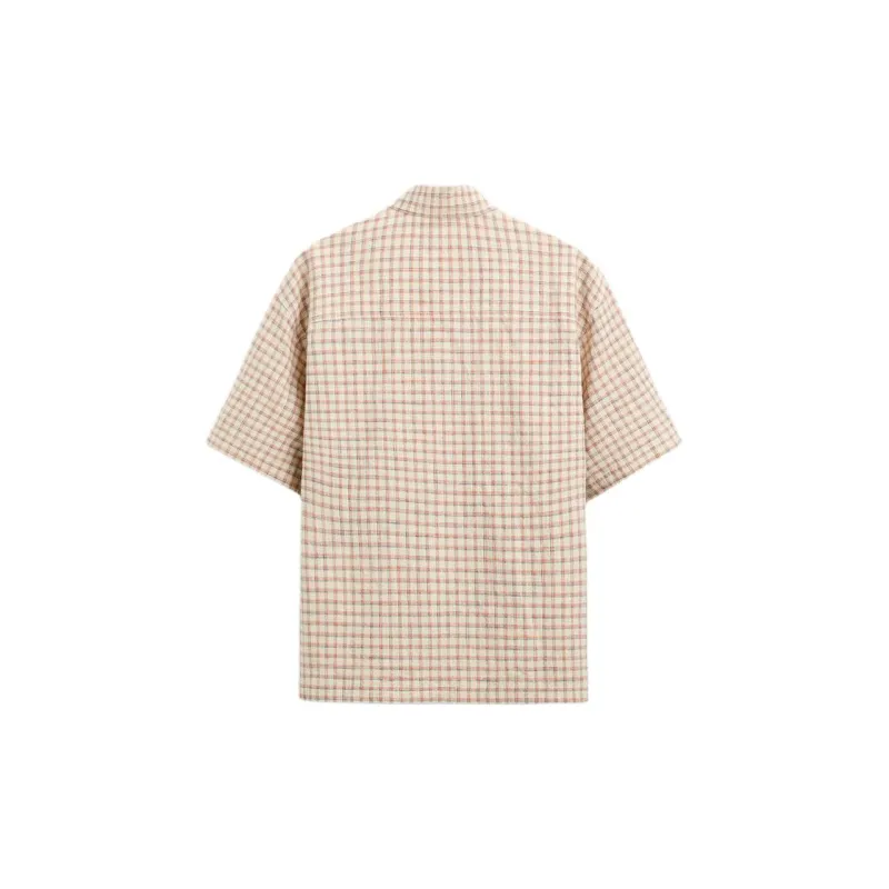 ZARA Shirts Men Dark Orange-1