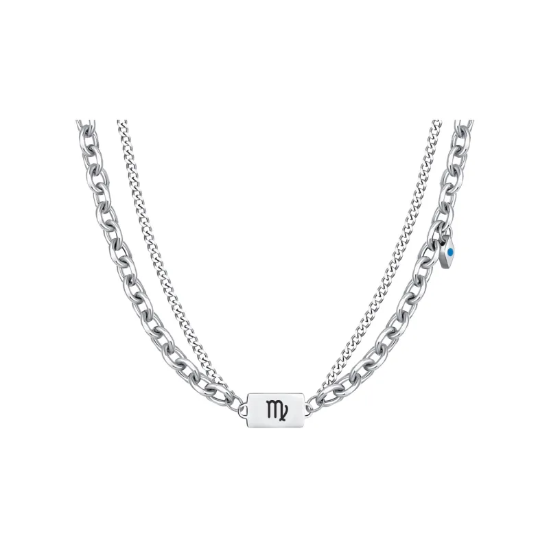 Asia Star Titanium Steel Necklaces Men's-4