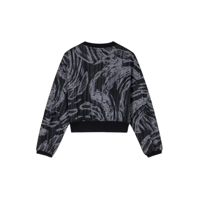 Anta Life Collection Sports Life Collection Sweatshirt Women's Basic Black-1