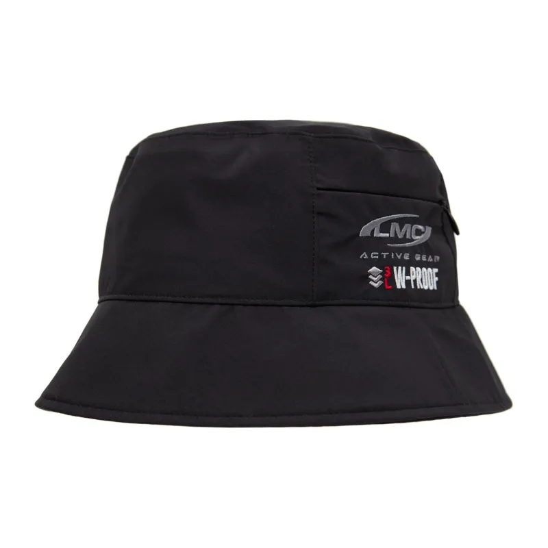 LMC Polyester Bucket Hats Unisex Black-1