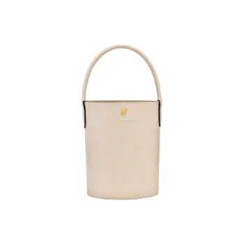 LONGCHAMP Épure Logo Embossed Small Bucket Bag