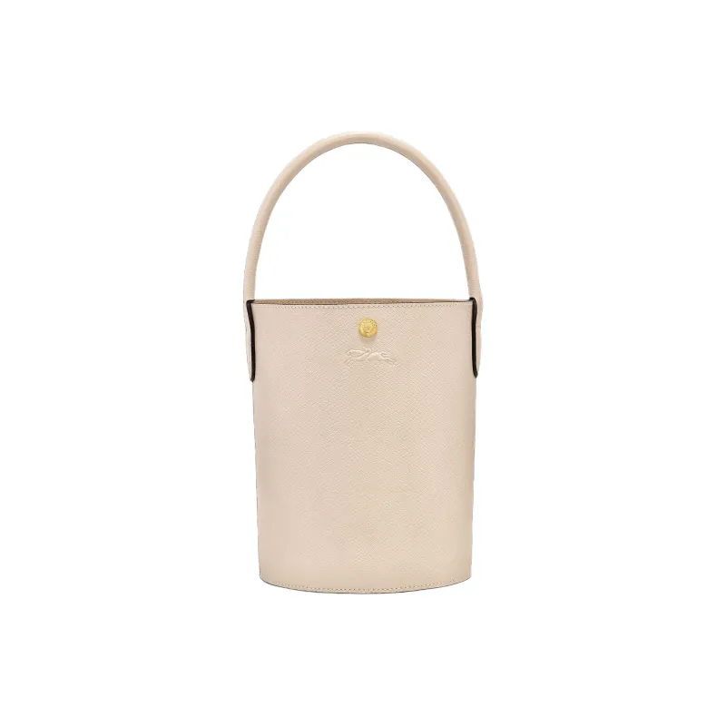 LONGCHAMP Épure Logo Embossed Small Bucket Bag-0