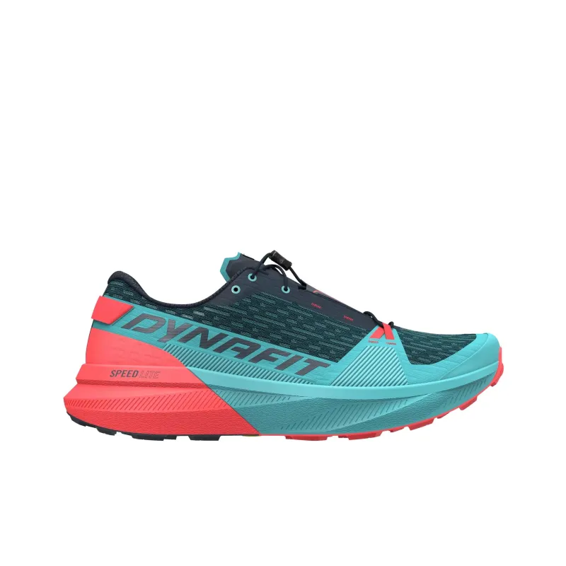 DYNAFIT Slip-Resistant Breathable Low-Top Trail Running Running Shoes Women's Blue Red-1
