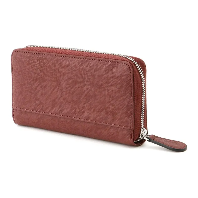GUESS Polyvinyl Chloride Wallet Women's Bordeaux Red-2