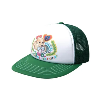 LMC Polyester Baseball Caps Unisex Green