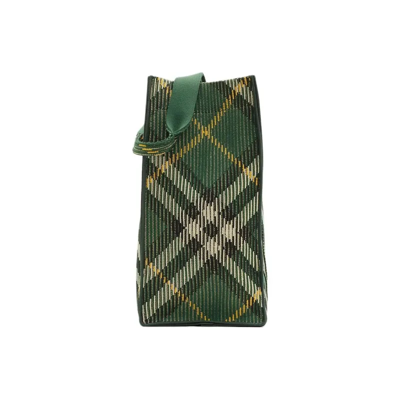 Burberry Polyamide Tote Bag Shopping Bag Shoulder Bag Handbag Medium Size Women's Ivy Green-1