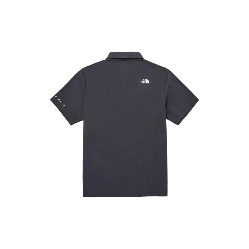 THE NORTH FACE STINSON S/S POLO T Shirt Unisex Dark Gray-1