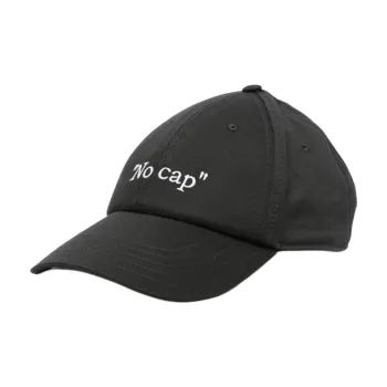 OFF WHITE No Cap Curved Peak Baseball Cap